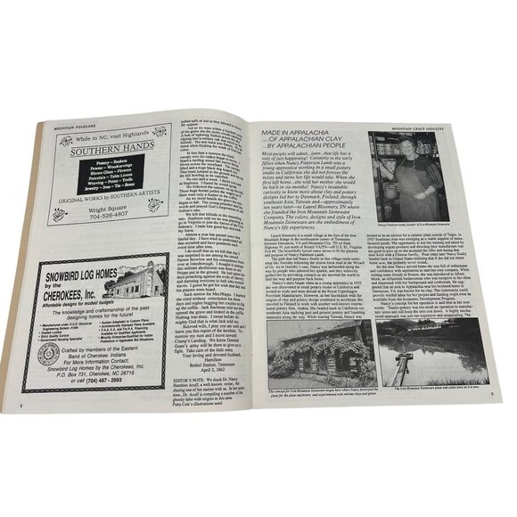 Mountaineer Times Magazine Lot Summer Fall 1990 Appalachian History & Stories - Picture 8 of 10